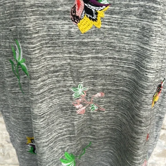 Embroidered V-Neck Top - Picture 4 of 9